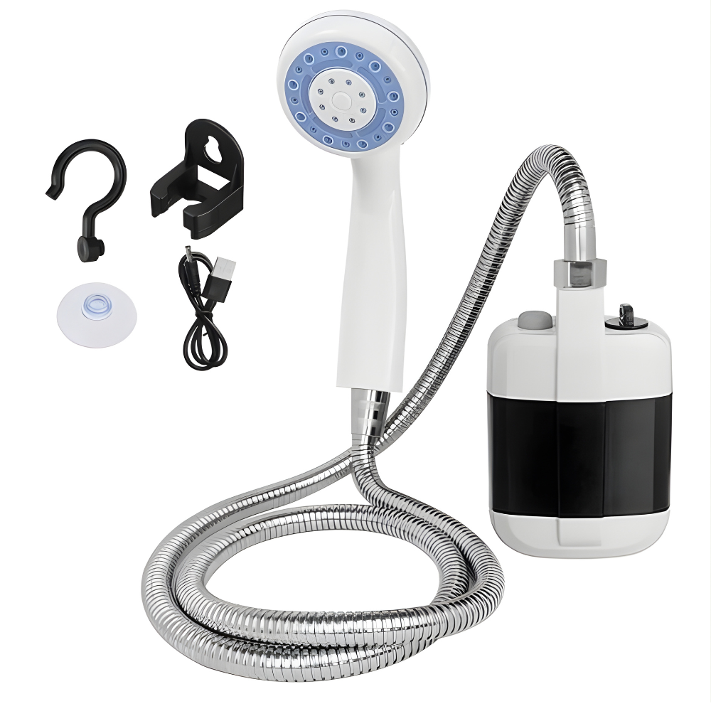 Compact Handheld Outdoor Shower