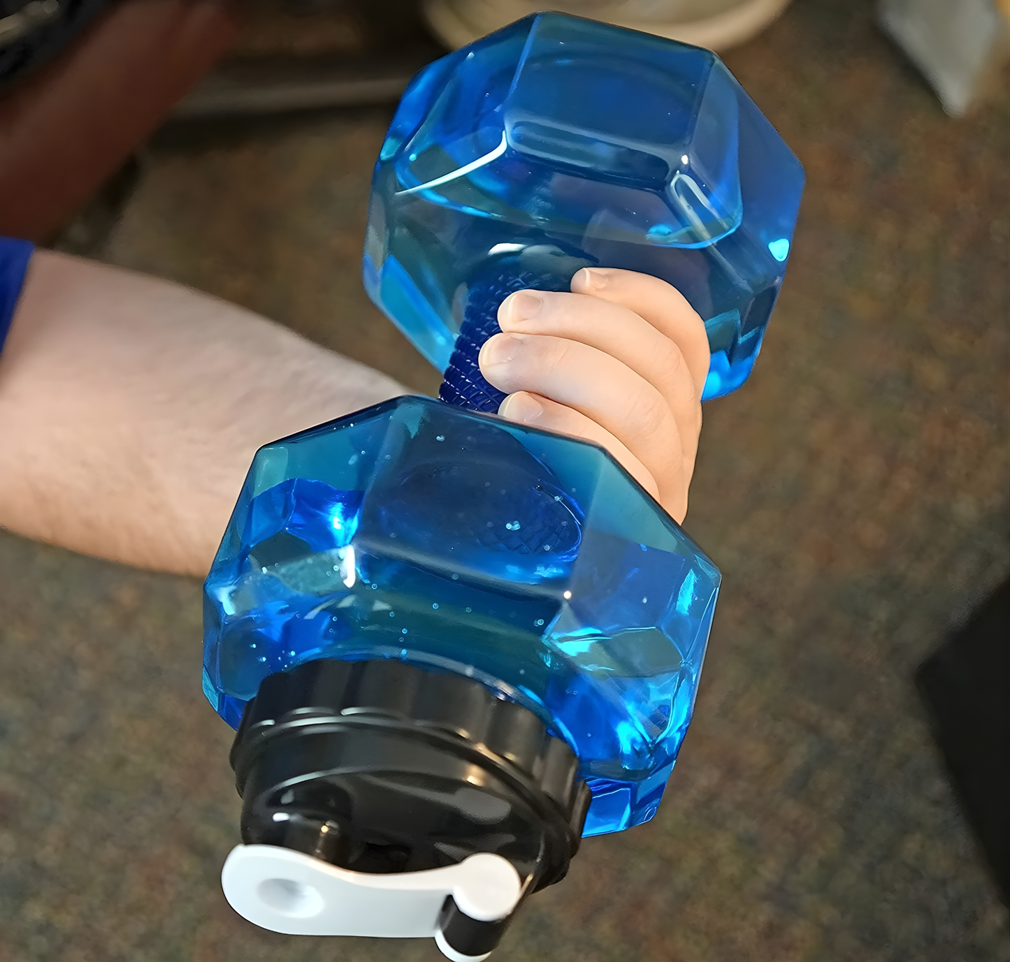 LORDEX - Dumbbell Shape Water Bottle